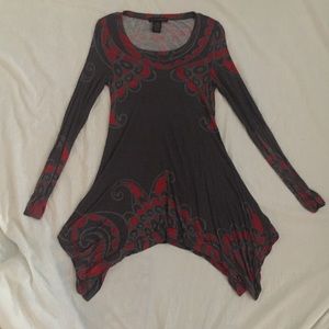 Long Sleeved Flowy Dress