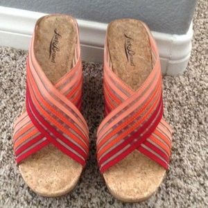 Lucky Brand wedges.
