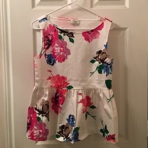 FINAL! 🎉 Kate Spade Floral Peplum