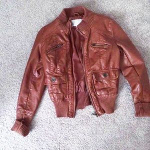 Leather jacket