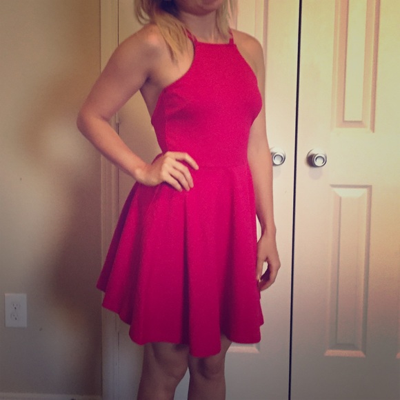 Lulus Hot Pink Fuchsia Dress