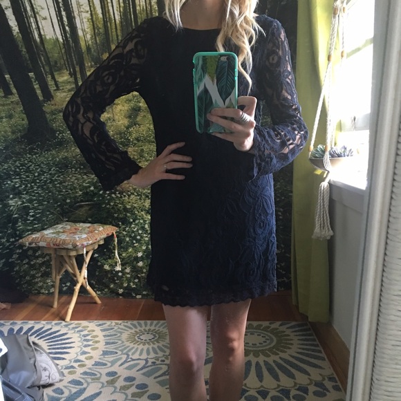 Lace Black Dress