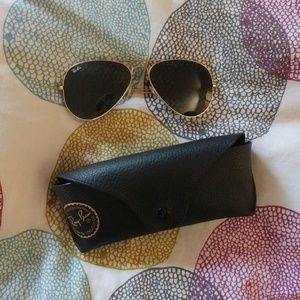 Authentic Ray-Ban aviators