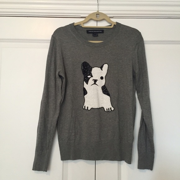 French connection frenchie sweater