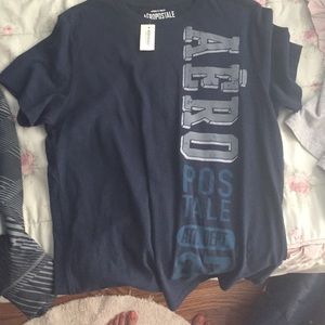 new navy Aeropostale shirt
