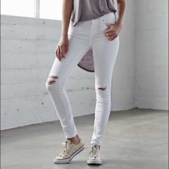 PacSun Denim - White High Rise Jeans