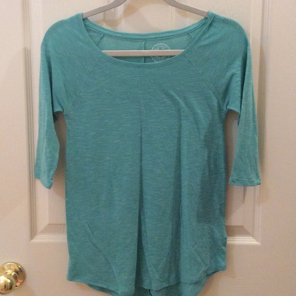 Mint green shirt