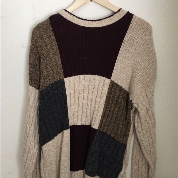 Patterned Knit Sweater