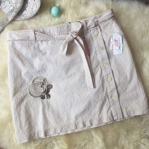 NWOT Vineyard Vines Seersucker Skirt YELLOW