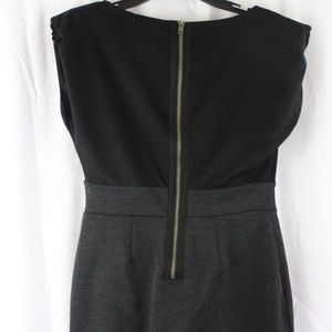 Black and grey dress