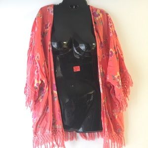 O'Neill floral kimono