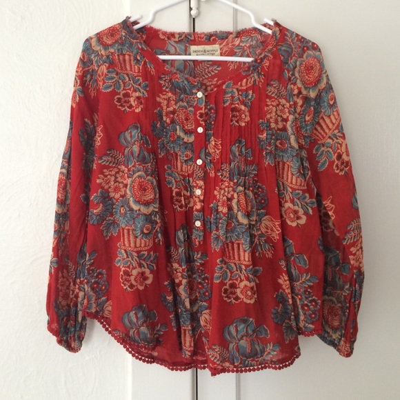 Ralph Lauren Peasant top