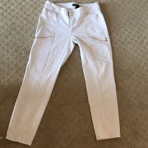 White House black market cropped jeans