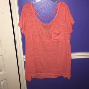 Orange oversized Tshirt
