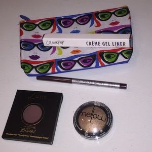 4 piece eye set plus fun make up bag