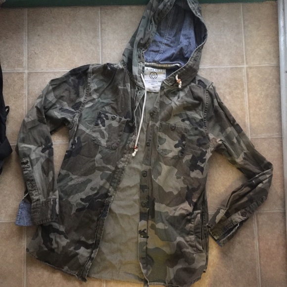Camouflage army jacket