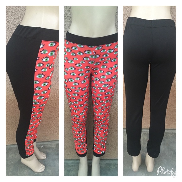 ❤Evil eye printed pants - Picture 2 of 3