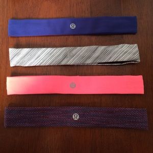 Lululemon headbands (sold separately)