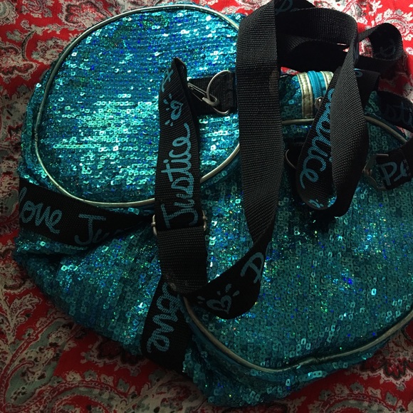 Justice duffel bag