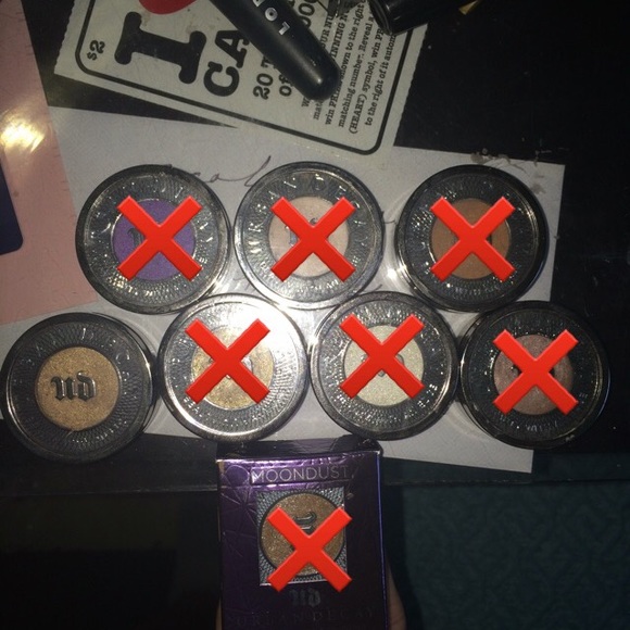 Urban Decay eyeshadow singles