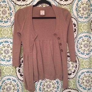 Size S beige cardigan