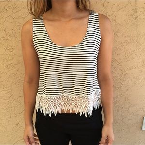 Cute Striped Tank Top