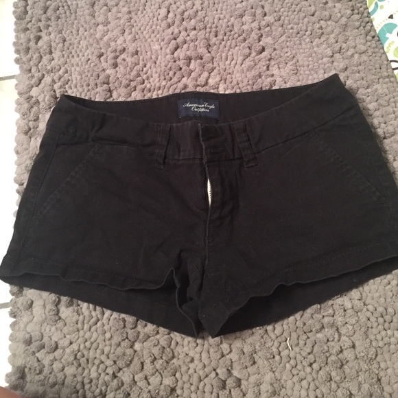Black AE shorts, size 2