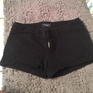 Black AE shorts, size 2