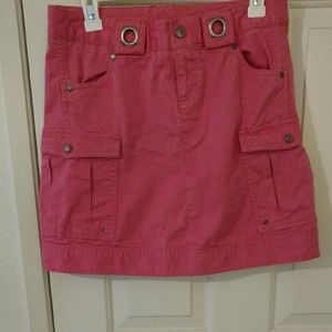 Pink Athleta Khaki Skirt