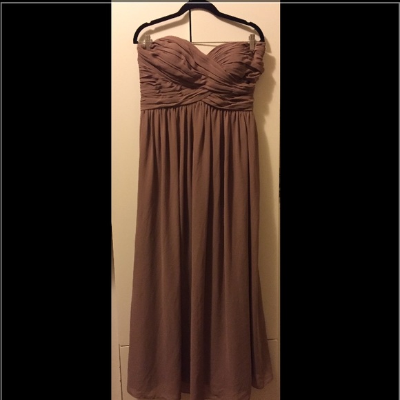 PROM Dress!!! Mauve strapless dress