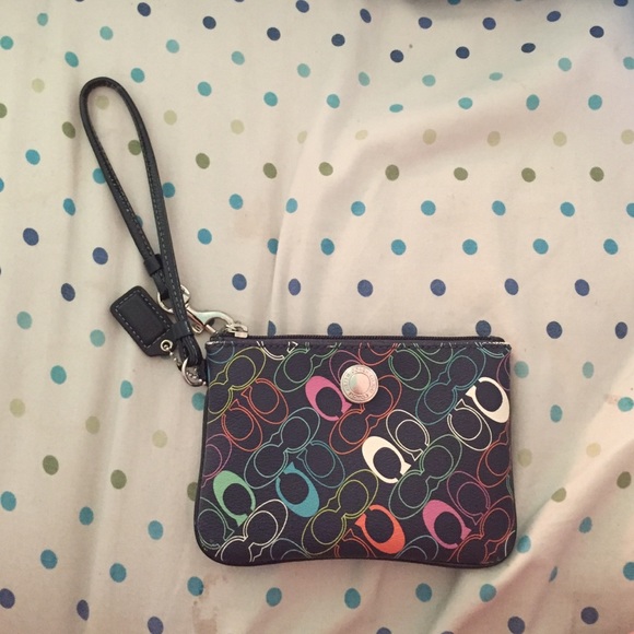 Barely used Coach wristlet