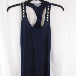 Dark blue maxi dress