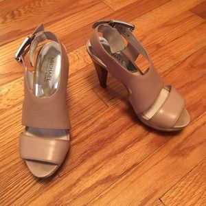 Michael Kors nude heels