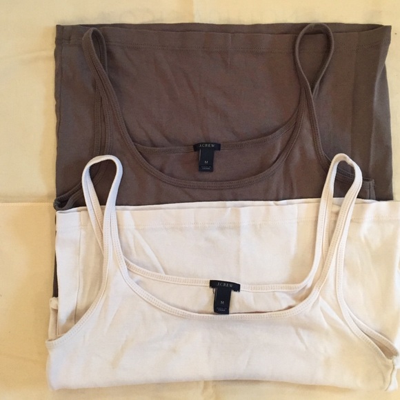 J.CREW cotton tank top