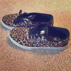 Cheetah Print Sneakers