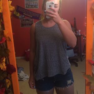 Gray tank top
