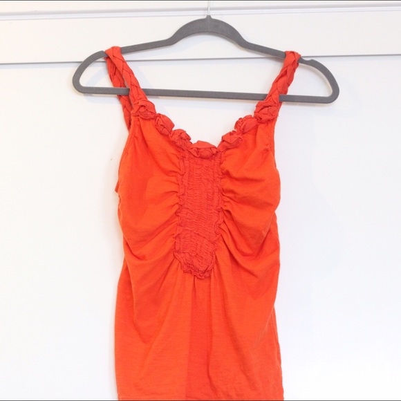 Orange tank from Anthro