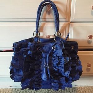 Bebe ruffle purse