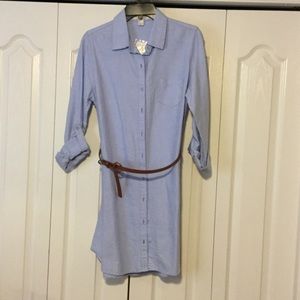 Forever 21 Chambray Shirt Dress