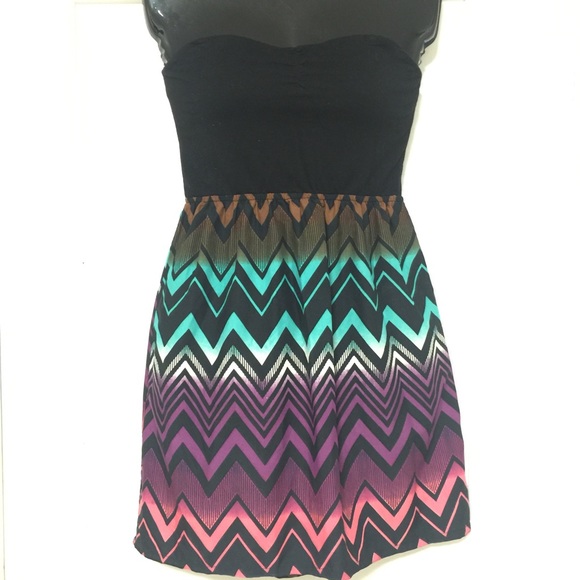 Roxy strapless dress
