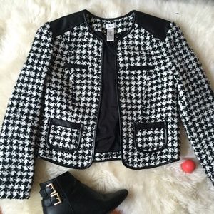 Houndstooth Cache blazer