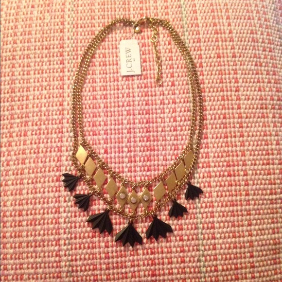 J. Crew Factory Jewelry - NWT J. Crew Statement Necklace Antique Gold