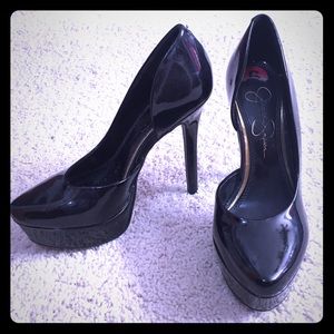 Sexy Jessica Simpson  heels ! Almost brand new!