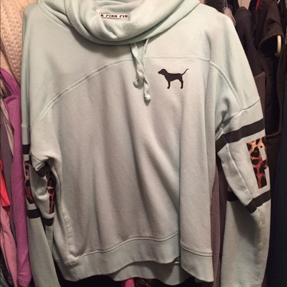 VS turquoise cowl neck