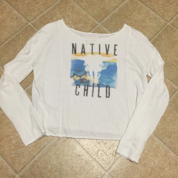 Billabong cropped sweatshirt