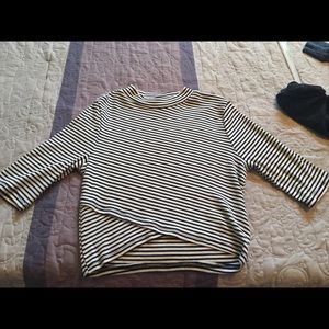 Striped crop top