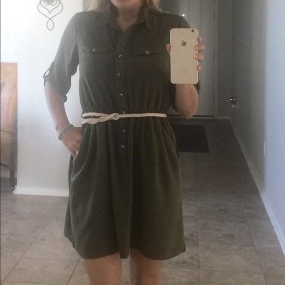 Casual dress with pockets