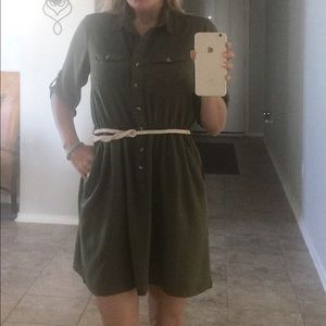 Casual dress with pockets