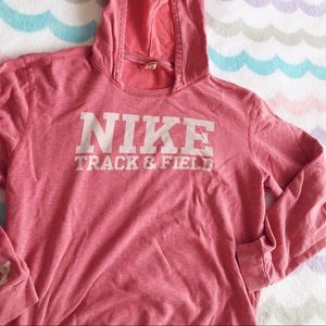 Nike Tops - Nike track and field hoodie Nike Tops - Nike track and field hoodie