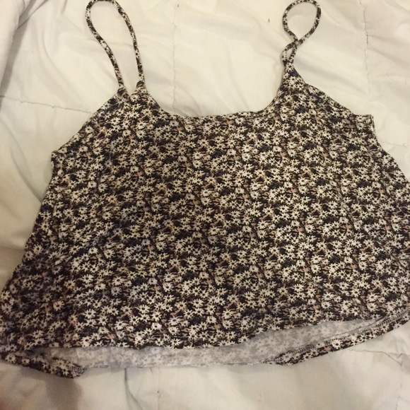 Floral crop top